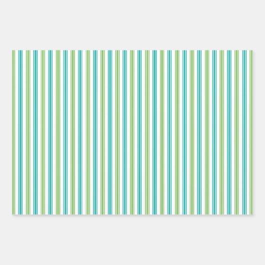Cabana Stripes Inpakpapier Vel (Voorkant)