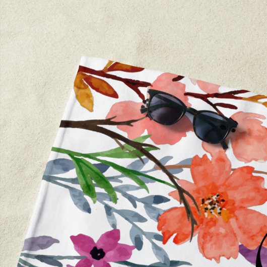 Cabana Vakantie Geschenken Persoonlijke Naam Strandlaken (In situ)