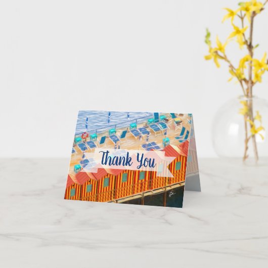 Cabanas van Italië Fotografie Chic Kaart (Gele Bloem)