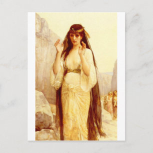 Cabanel Alexandre de dochter van Jephthah 1879 Briefkaart