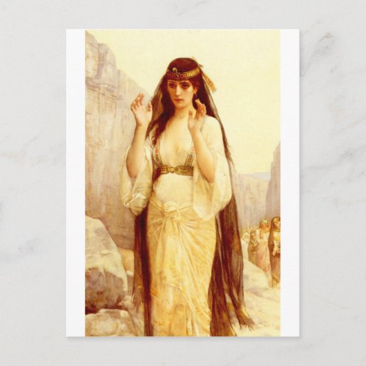 Cabanel Alexandre de dochter van Jephthah 1879 Briefkaart (Voorkant)