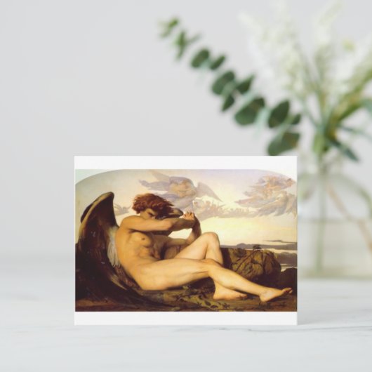 Cabanel Alexandre Fallen Angel Briefkaart (Staand voorkant)