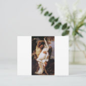 Cabanel Alexandre Nymphe et Satyr 1860 Briefkaart (Staand voorkant)