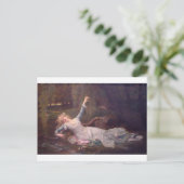 Cabanel Alexandre Ophelia 1883 Briefkaart (Staand voorkant)