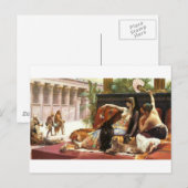 Cabanel Cleopatra testpunten op veroordeelde PRI Briefkaart (Voorkant / Achterkant)