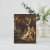 Cabanel The Expulsion of Adam and Eve from the Gar Briefkaart (Staand voorkant)