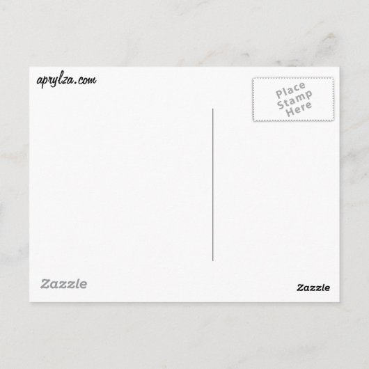 Cabanon dans la lavande briefkaart (Achterkant)