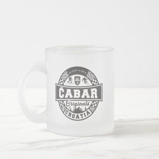 Čabar Originals Matglas Koffiemok (Links)