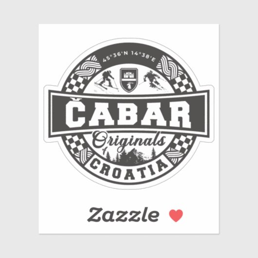Čabar Originals Sticker (Vel)