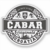 Čabar Originals Sticker (Voorkant)