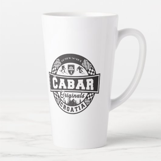 Čabar Originelen Latte Mok (Rechts)