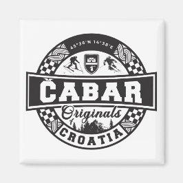 Čabar Originelen Magneet