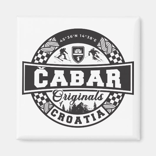 Čabar Originelen Magneet (Voorkant)