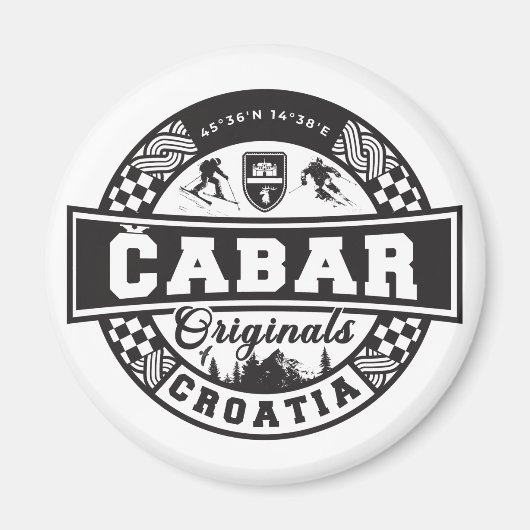 Čabar Originelen Magneet (Voorkant)