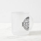 Čabar Originelen Matglas Koffiemok (Voorkant rechts)
