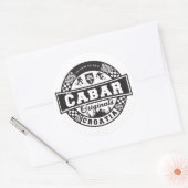 Čabar Originelen Ronde Sticker (Envelop)