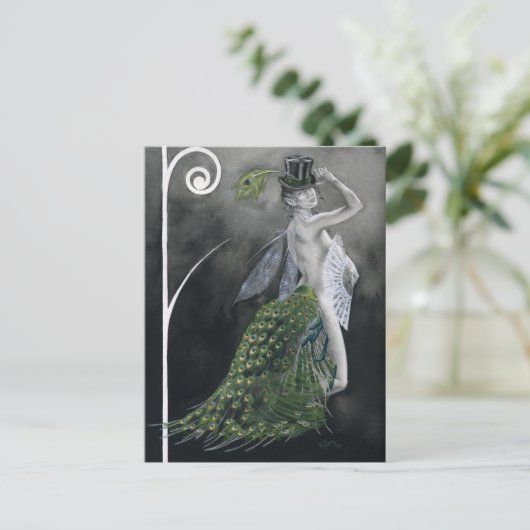 Cabaret Briefkaart (Staand voorkant)