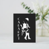 Cabaret Briefkaart (Staand voorkant)