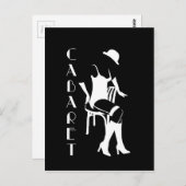 Cabaret Briefkaart (Voorkant / Achterkant)