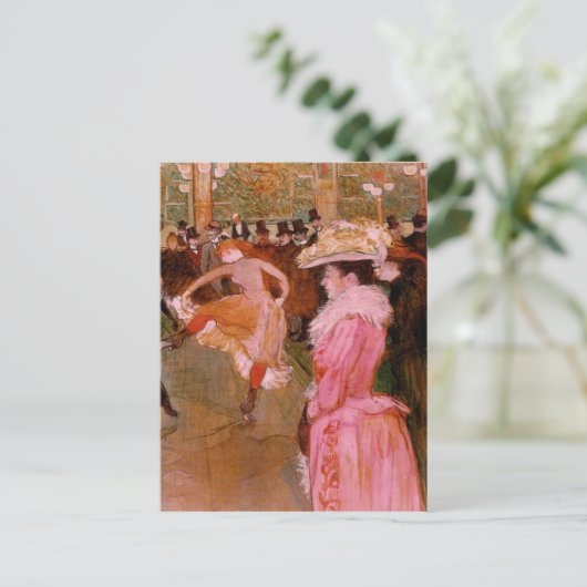 Cabaret Briefkaart (Staand voorkant)