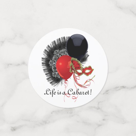 Cabaret Confetti (Kleine voorkant)