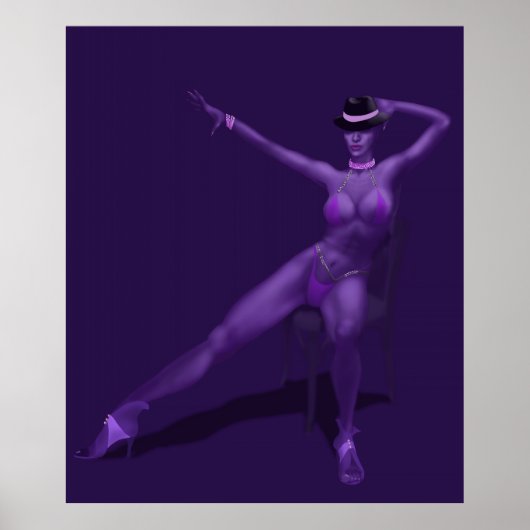 Cabaret Dancer - Poster (Voorkant)
