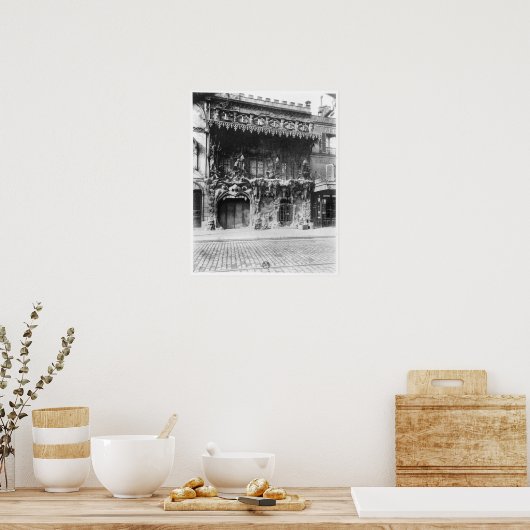 Cabaret de l'Enfer in Parijs Poster (Keuken)