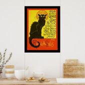 Cabaret du Chat Noir ~ Adverteren Poster (Keuken)