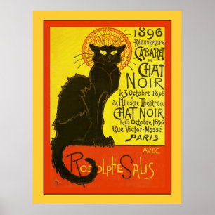 Cabaret du Chat Noir ~  Adverteren Poster