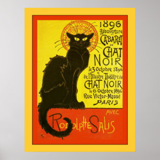 Cabaret du Chat Noir ~ Adverteren Poster