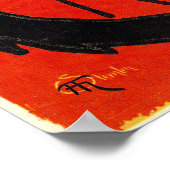 Cabaret du Chat Noir, Steinlen Poster (Hoek)