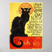 Cabaret du Chat Noir, Steinlen Poster (Voorkant)