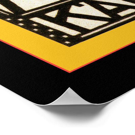 Cabaret Fledermaus ~  Adverteren Poster (Hoek)