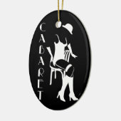 Cabaret Keramisch Ornament (Links)