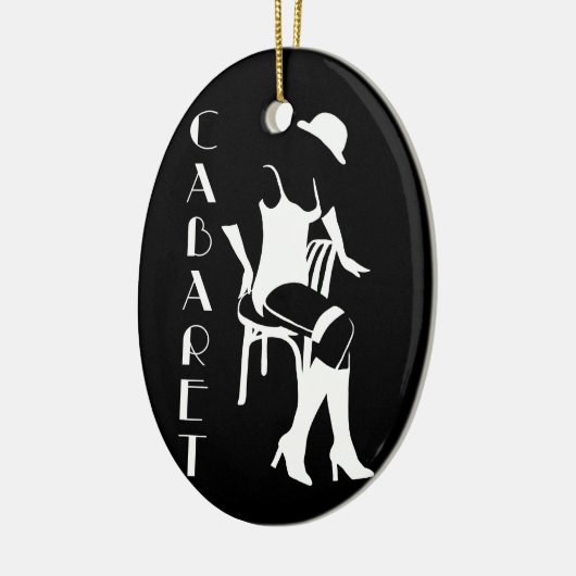 Cabaret Keramisch Ornament (Links)