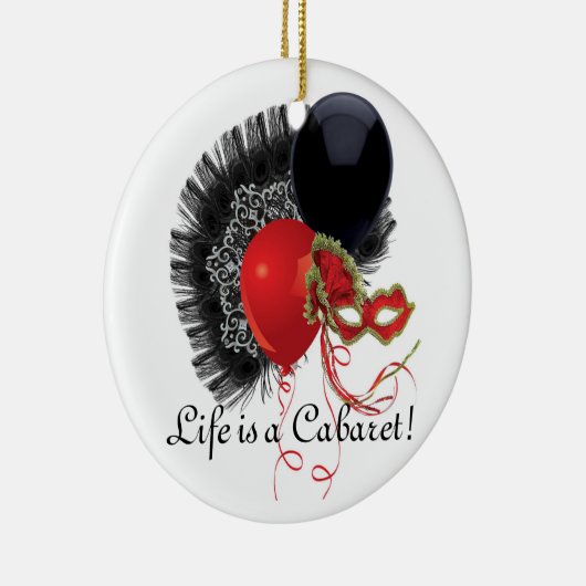 Cabaret Keramisch Ornament (Rechts)