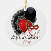 Cabaret Keramisch Ornament (Voorkant)