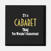 Cabaret Magnet (Voorkant)