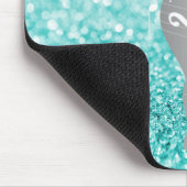 Cabaret Muzikale Dans Meisje Tiffany Turquoise Wit Muismat (Hoek)