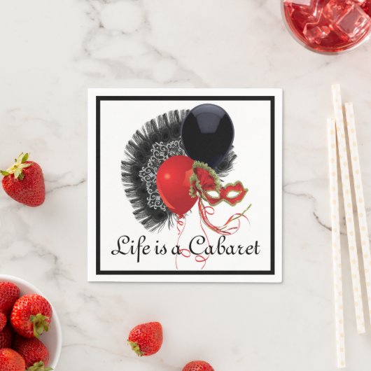 Cabaret Servetten (Insitu)