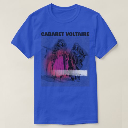 Cabaret Voltaire Origineel Fan Art Design 1 T-shirt (Design voorkant)