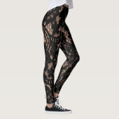 Cabaret Zwarte Kant  Leggings (Rechts)