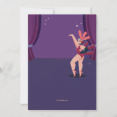 Cabaretshow Kaart (Achterkant)