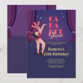 Cabaretshow Kaart (Voorkant / Achterkant)