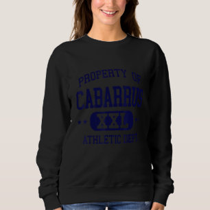 Cabarrus Retro Athletic Property Dept Trui