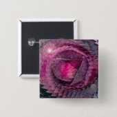 Cabbage Heart Button (Voorkant /achterkant)