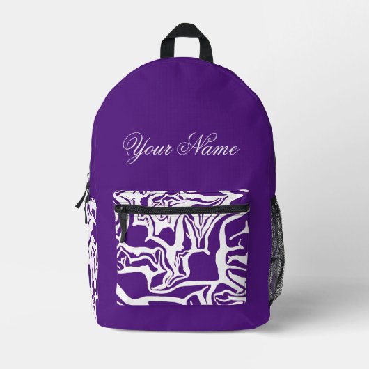 Cabbage Pattern Bedrukte Rugzak (Voorkant)