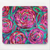 CABBAGE ROOS Mousepad Muismat (Voorkant)