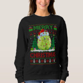 Cabbage Vegetable Xmas Tree Ugly Cabbage Christm Trui (Voorkant)