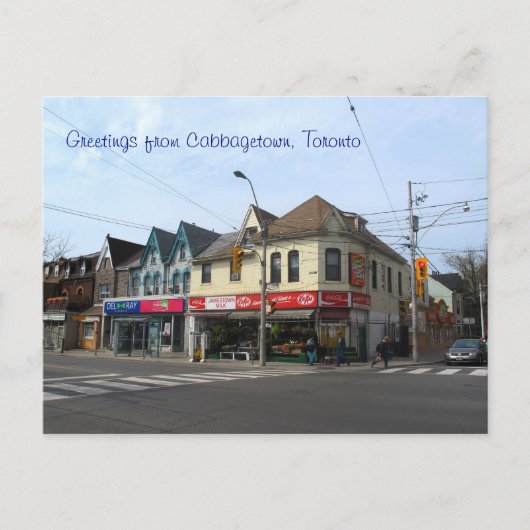 Cabbagetown, Briefkaart Toerisme Toronto (Voorkant)